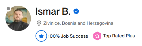 Ismar B. — Top Rated Plus Freelancer